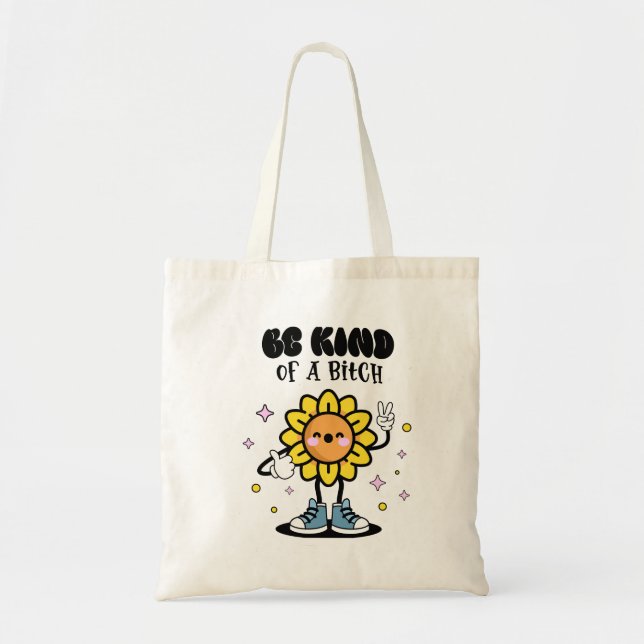 Bolsa Tote Arbusto de Aniversário Gentil (Frente)