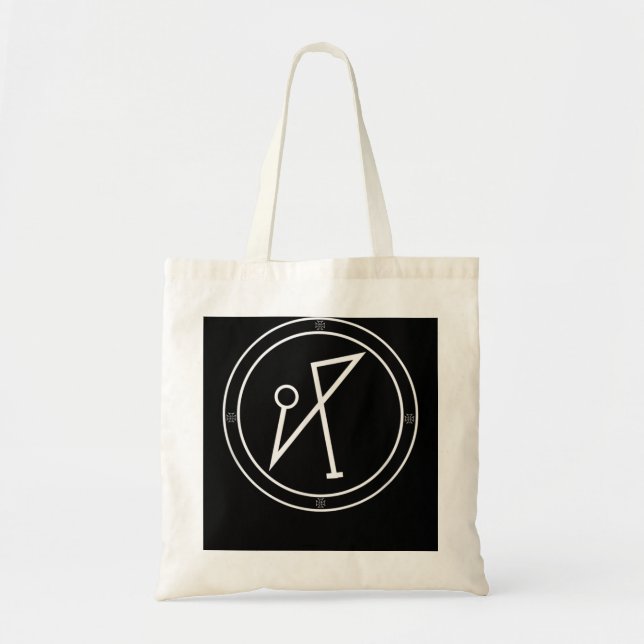 Bolsa Tote Archangel Michael Sigil PROTECTION COURAGE (Frente)