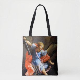 Bolsa Tote Archangel Michael trSample Satã Guido Reni