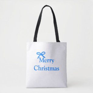 Bolsa Tote Arco azul feliz família natalícia presentes simple