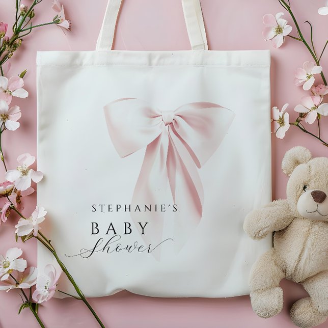 Bolsa Tote Arco Bebê Rosa Bege  (Criador carregado)