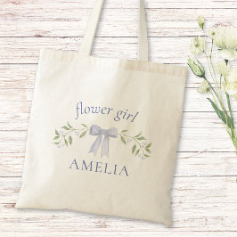 Bolsa Tote Arco Chic Floral Personalizada Flower Girl