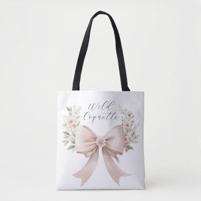 Bolsa Tote Arco Coquette (Frente)