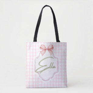 Bolsa Tote Arco de Ensino da Ella Baby Girl Personalizado