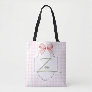 Bolsa Tote Arco do infantário de Zoe Menina Personalizado