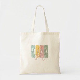 Bolsa Tote Arco engraçado Coquette Mama Flores Dia da Mãe