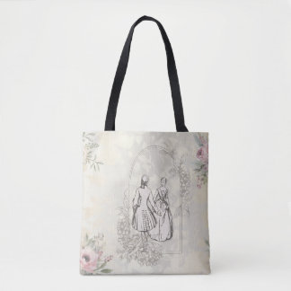 Bolsa Tote Arco Floral de Casal Vintage Chateaucore