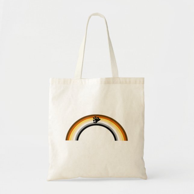Bolsa Tote Arco-íris de Ursos (Frente)