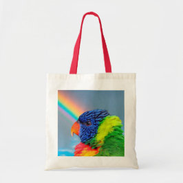 Bolsa Tote Arco-íris Lorikeet