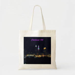 Bolsa Tote Arco-Íris Luzes Cleveland OH Tote Bag