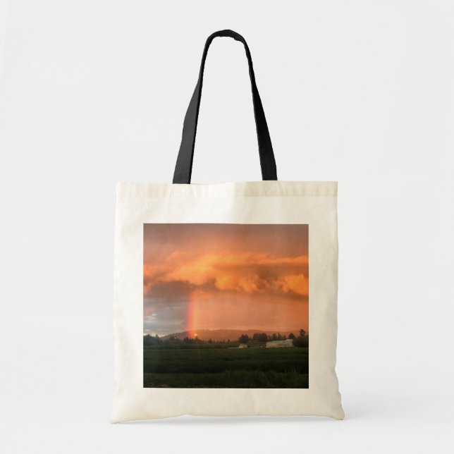 Bolsa Tote Arco-íris Sunset (Frente)