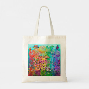 Bolsa Tote Arco-Íris Tentáculos Toa Bag