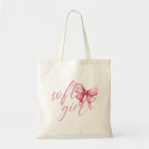 Bolsa Tote Arco Rosa Soft Girl – Fofo Coquette
