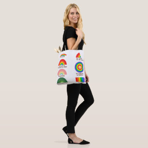 Bolsa Tote Arcos-da-chuva no Havaí