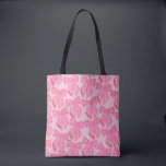 Bolsa Tote Arcos de Natal rosa<br><div class="desc">Arcos de Natal Coloridos - Fitas Coquetes - Rosa.</div>