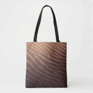 Bolsa Tote Areia castanha com água pela manhã