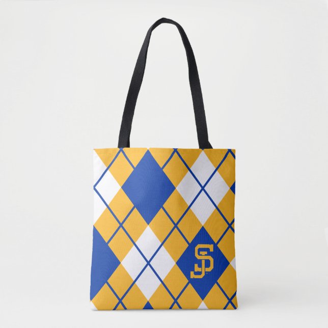 Bolsa Tote Argyle de Spartans do estado de San Jose (Frente)