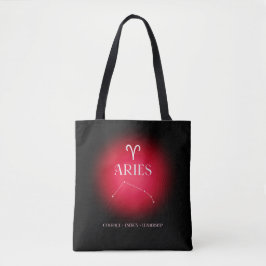 Bolsa Tote Aries aura dark version