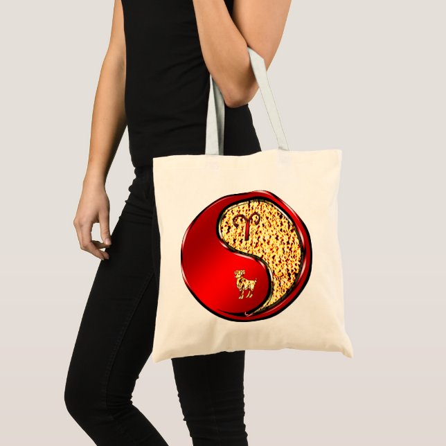 Bolsa Tote Áries o Carneiro (Frente (produto))