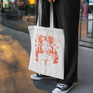 Bolsa Tote Aries Zodiac Tote Bag