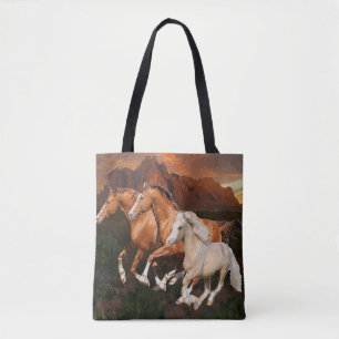Bolsa Tote Arizona Cavalos selvagens