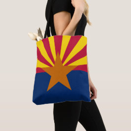 Bolsa Tote Arizona Flag & Arizona State USA fashion/esportist