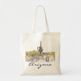 Bolsa Tote Arizona Saguaro Cactus