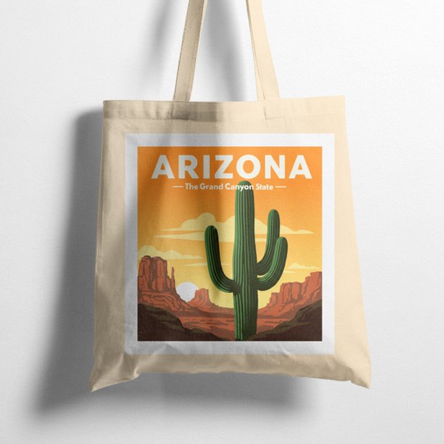 Bolsa Tote Arizona Vintage (Criador carregado)