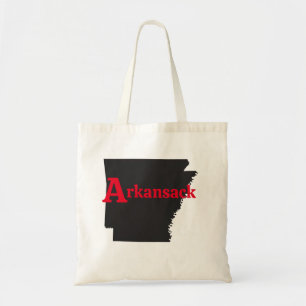 Bolsa Tote Arkansack Red Text