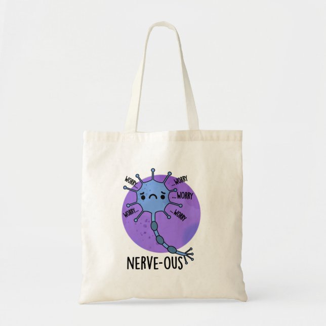 Bolsa Tote Arma Nervosa Nervosa Nervosa Nervosa (Frente)