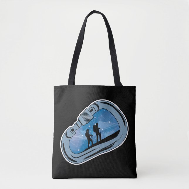 Bolsa Tote Armadilhas de subida de carga no exterior (Frente)
