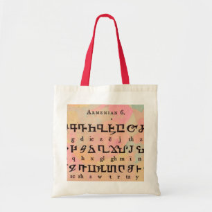 Bolsa Tote Armênio - Alphabet Bag