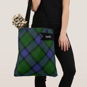 Bolsa Tote Armstrong Clan Tartan - Padrão de Xadrez escocês