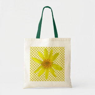 Bolsa Tote Arnica amarela floral do Wildflower