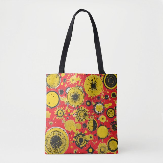 Bolsa Tote Around circle splats (Frente)