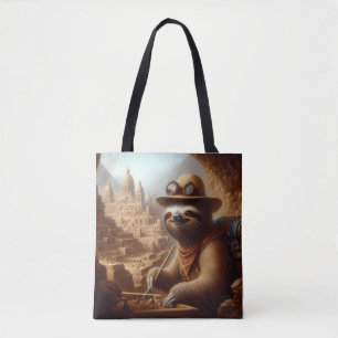 Bolsa Tote Arqueólogo Sloth