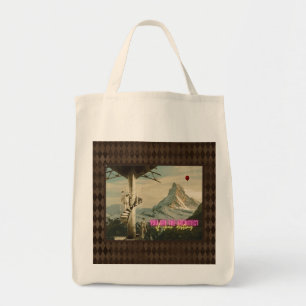 Bolsa Tote Arquiteto da Colagem Surreal de Destino 