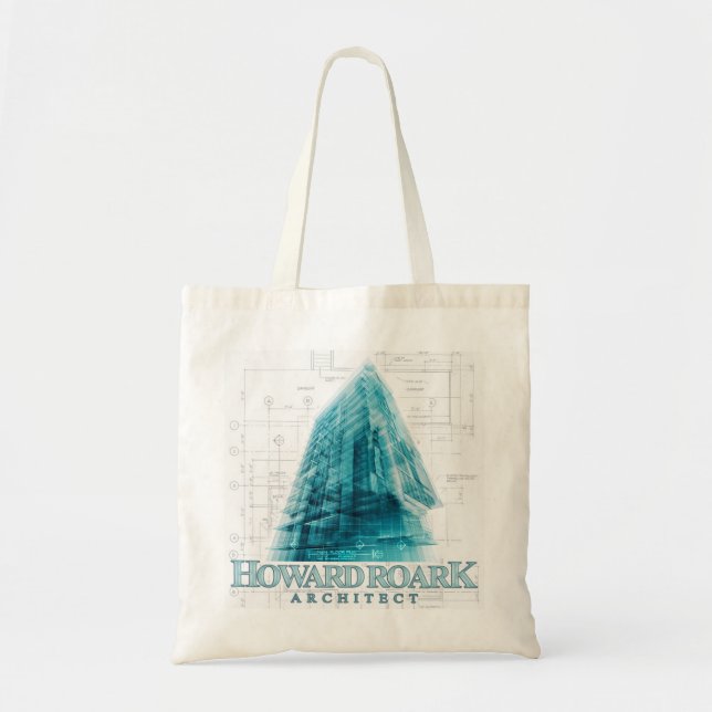 Bolsa Tote Arquiteto de Howard Roark a sacola do Fountainhead (Frente)