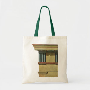Bolsa Tote Arquitetura clássica do vintage, Entablature do