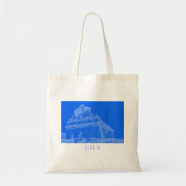 Bolsa Tote Arquitetura da Sinagoga de Excelentes Slonim da Bi