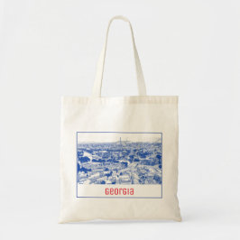 Bolsa Tote Arquitetura de rua Tbilisi Georgia Cityscape