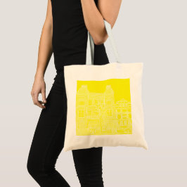 Bolsa Tote Arquitetura do Grodno Belarus - Visão Geral