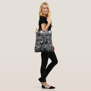 Bolsa Tote Arquitetura em Preto e Branco