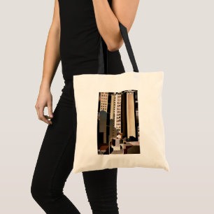 Bolsa Tote Arquitetura Vintage, Arranha-céus por Sheeler, 192