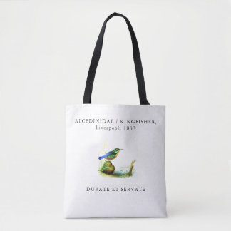 Bolsa Tote Arquivo de Liverpool de 1833 | Kingfisher Canvas M