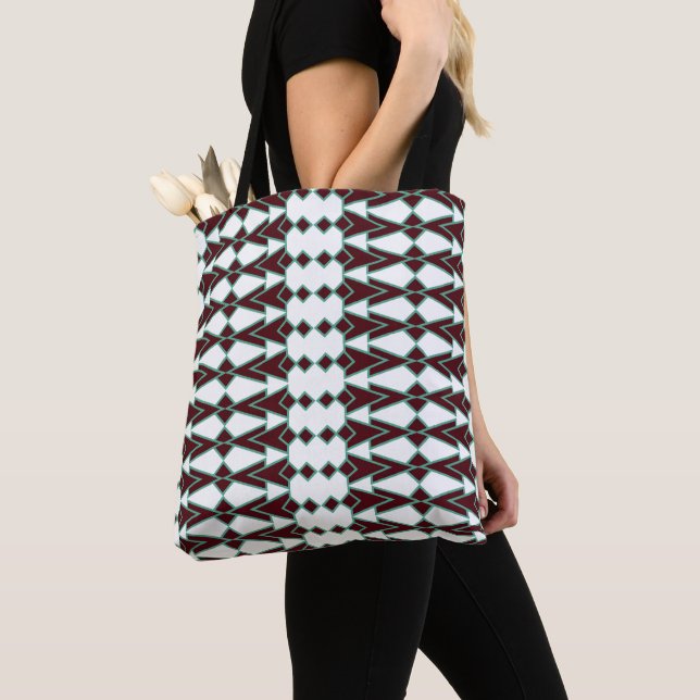 Bolsa Tote Art Deco Arrows (Close Up)