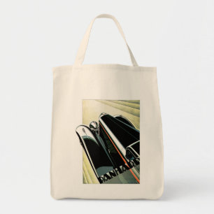 Bolsa Tote Art Deco Automobile