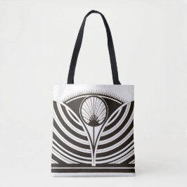 Bolsa Tote Art Deco Lines