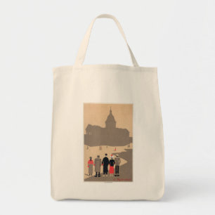 Bolsa Tote Art deco SceneParis de Le Panteão, France