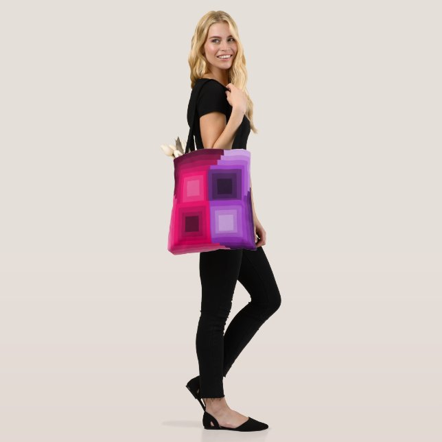 Bolsa Tote Art Deco Squares (No(a) Modelo)